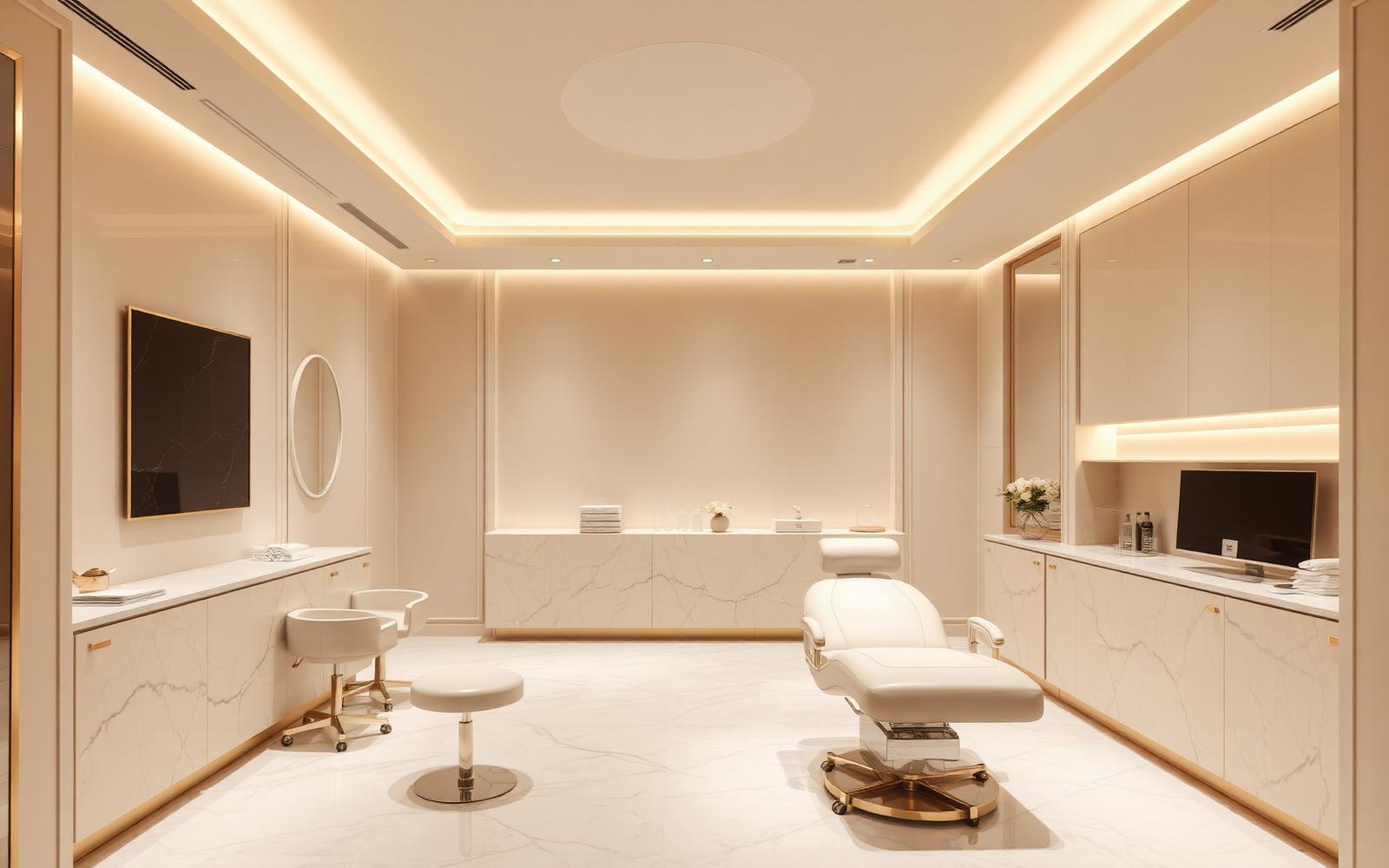 Luxury clinic interior